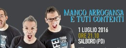 Spettacolo comico Marco e Pippo - Manco Arrogansa e tuti contenti